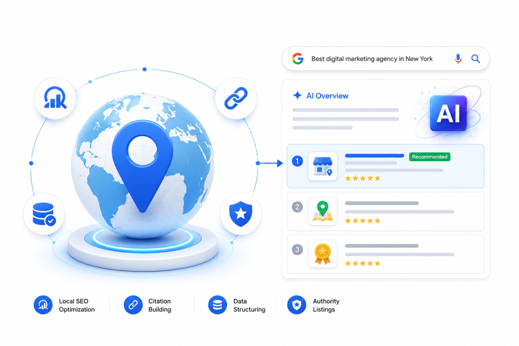 Be the business AI search recommends.